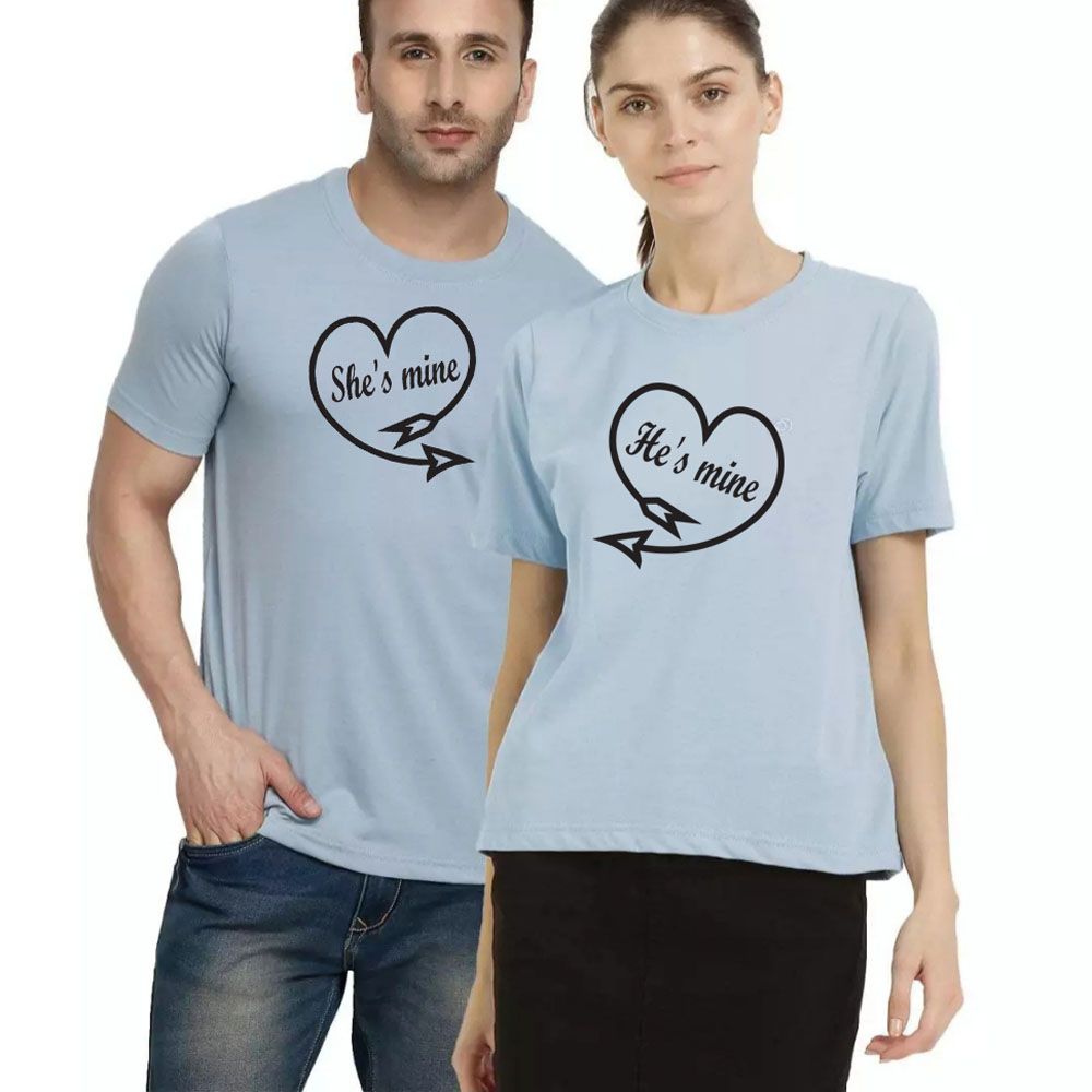 Valentine Cotton Couple T-shirts