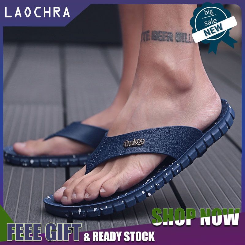 Summer Men Slippers Flat Fashion Flip Flops Men Shoes Soft Sole Beach Shoes Big Size 40-45 Outdoor Indoor Slippers Shoes For Men