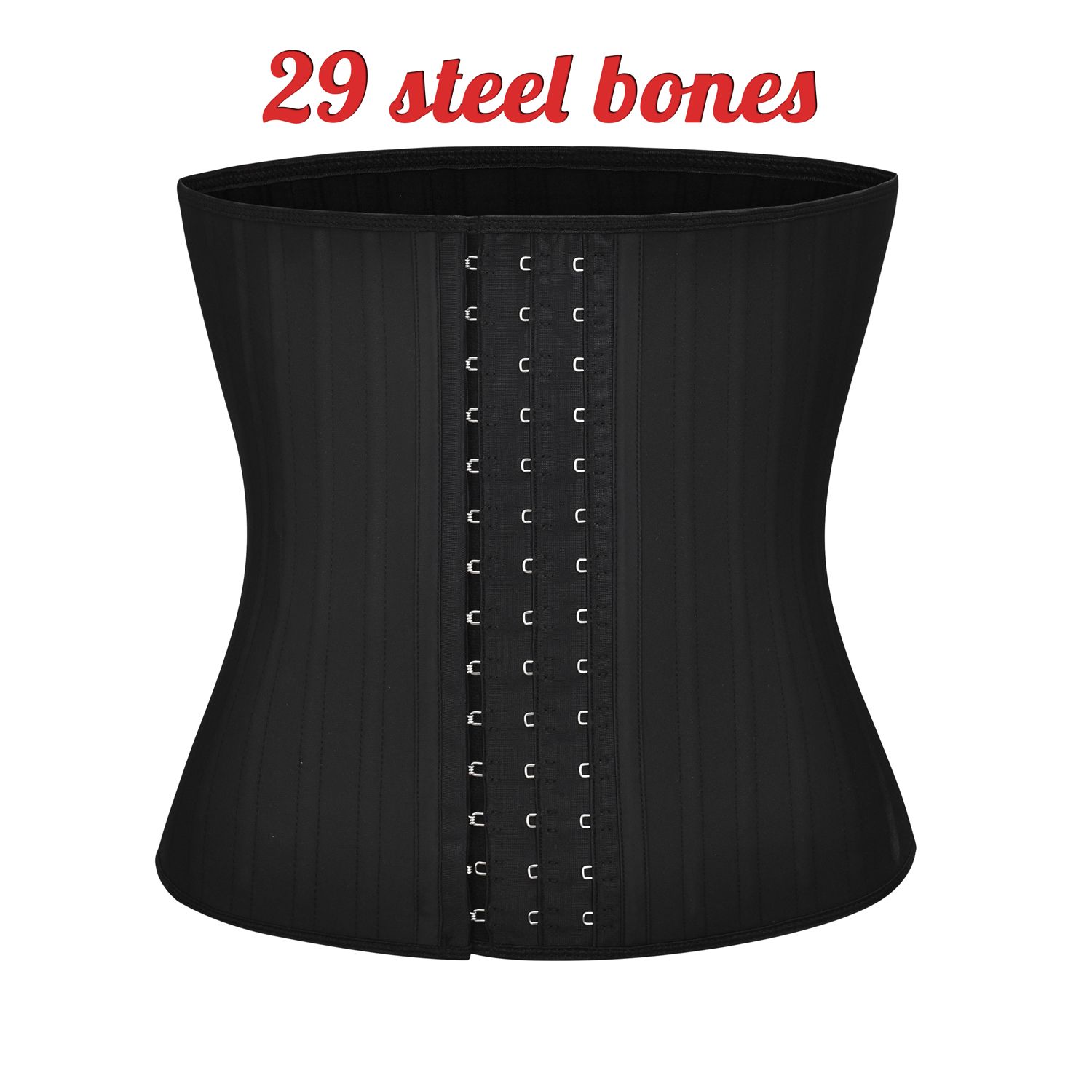 VIP MUKATU Latex Waist Trainer Corset Slimming Underwear Shapewear Women Slim Belt Body Shaper 25 Steel Boned Waist Cincher