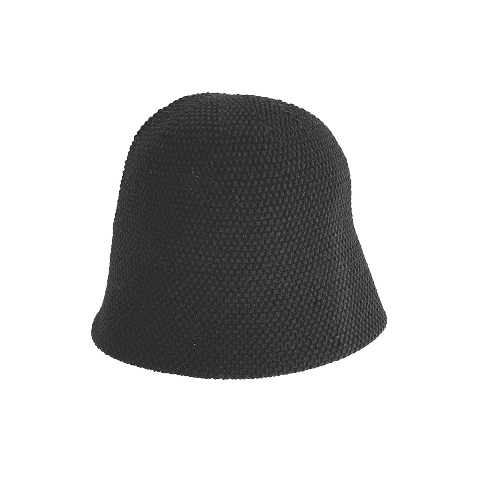 Fisherman Hat Breathable Hollow Out Cotton Portable Bucket Cap for Women
