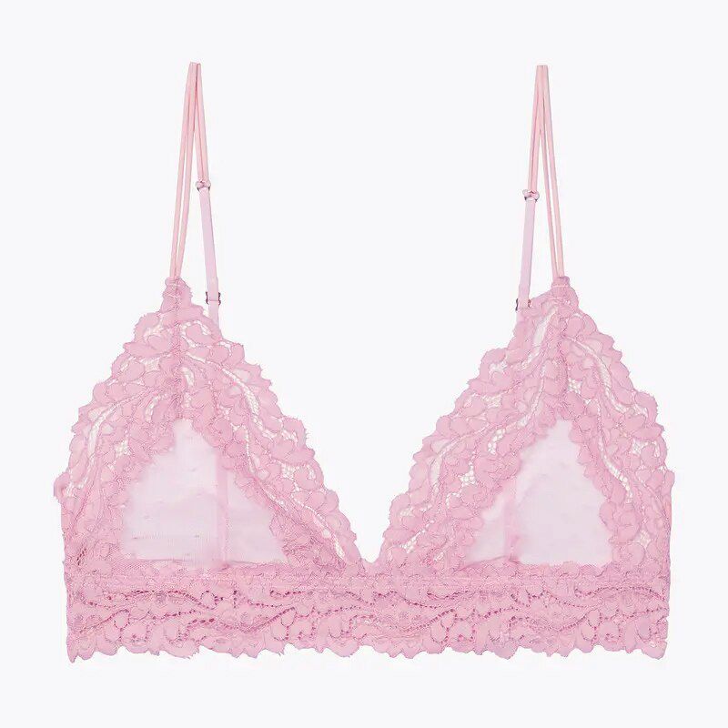 Dot Mesh Bra Sexi Women Bralette Lace Lingerie Transparent Brassiere Crop Top Women See Through Bras Lenceria