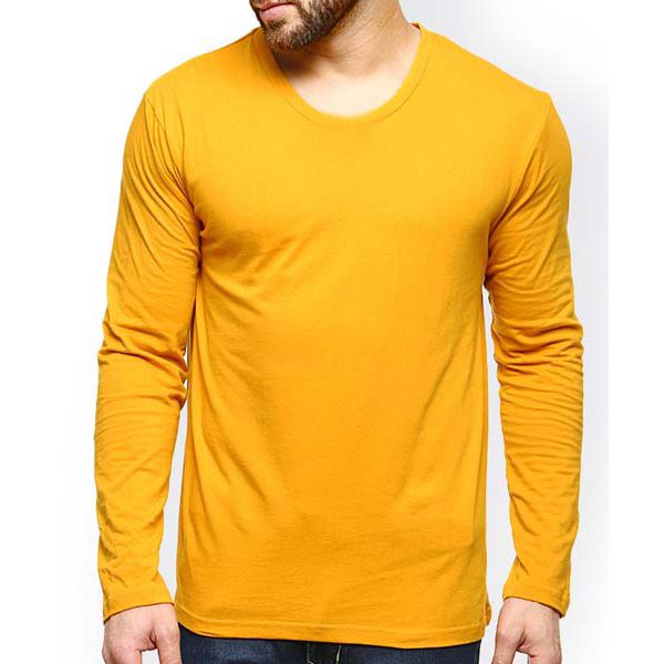 VANTAGE Solid Mens Full Slevee TShirt for Men