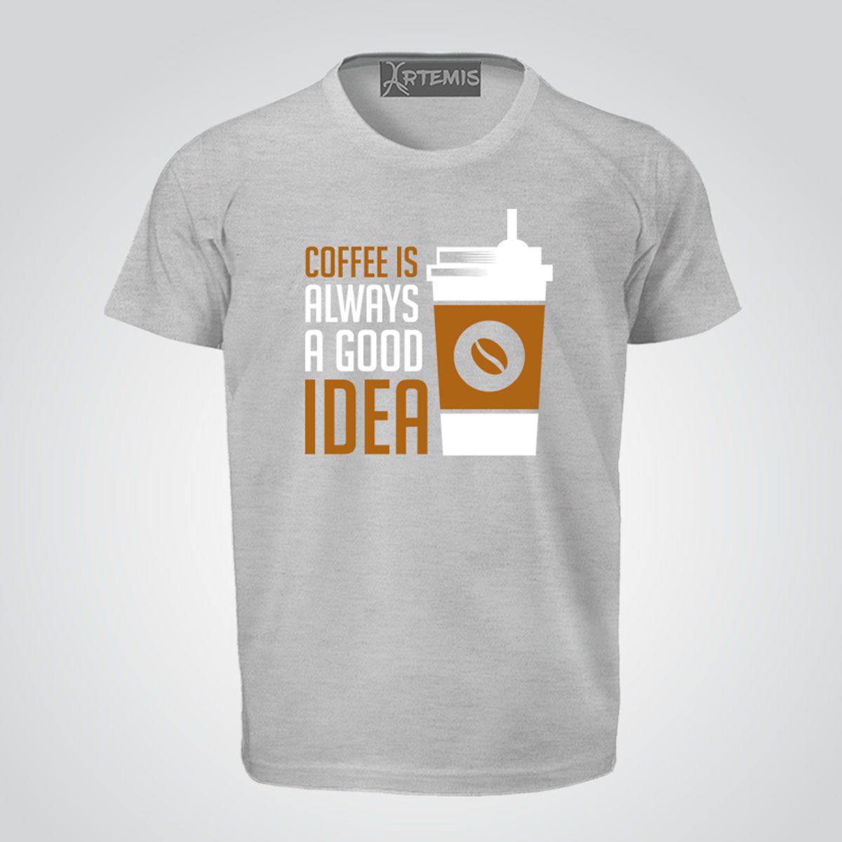 Coffee Is A Good Ideaa - Premium Unisex/ Men T-shirt By Artemis