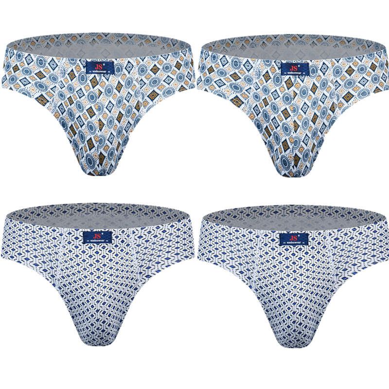 4pieces/lot 100% Cotton underpants for male mens briefs men's men panties man brief soft fashion pant men sexy shorts