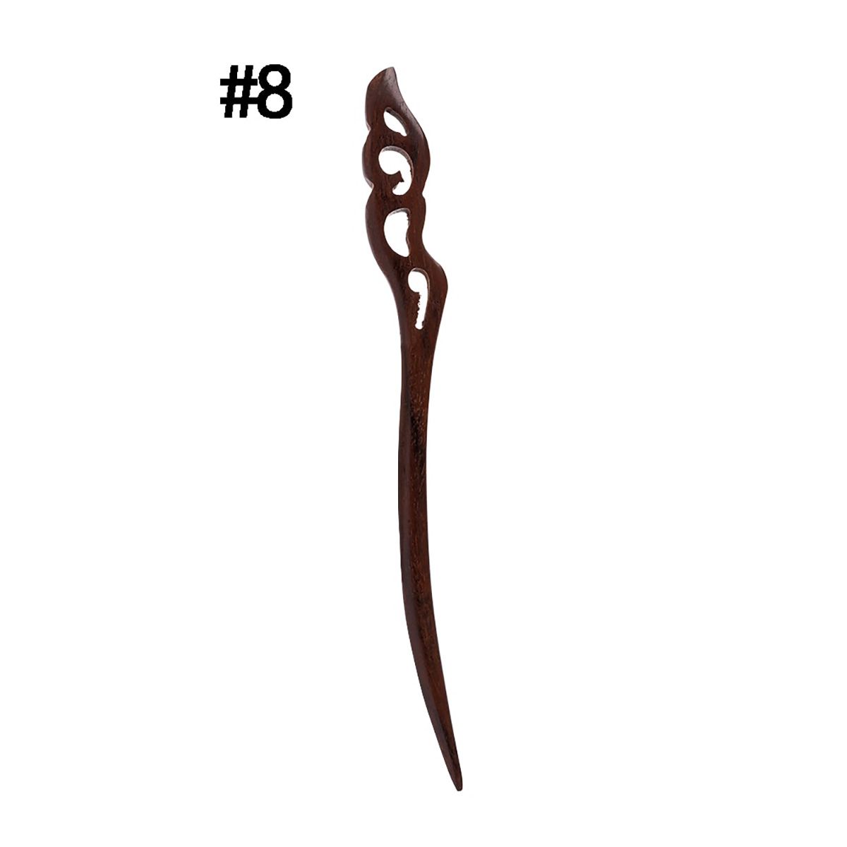 1PC Chopstick Hair Stick Hairpins Handmade Sandalwood Wood Carved Hair Styling Tools Hairpin Women Retro Hair Accessories