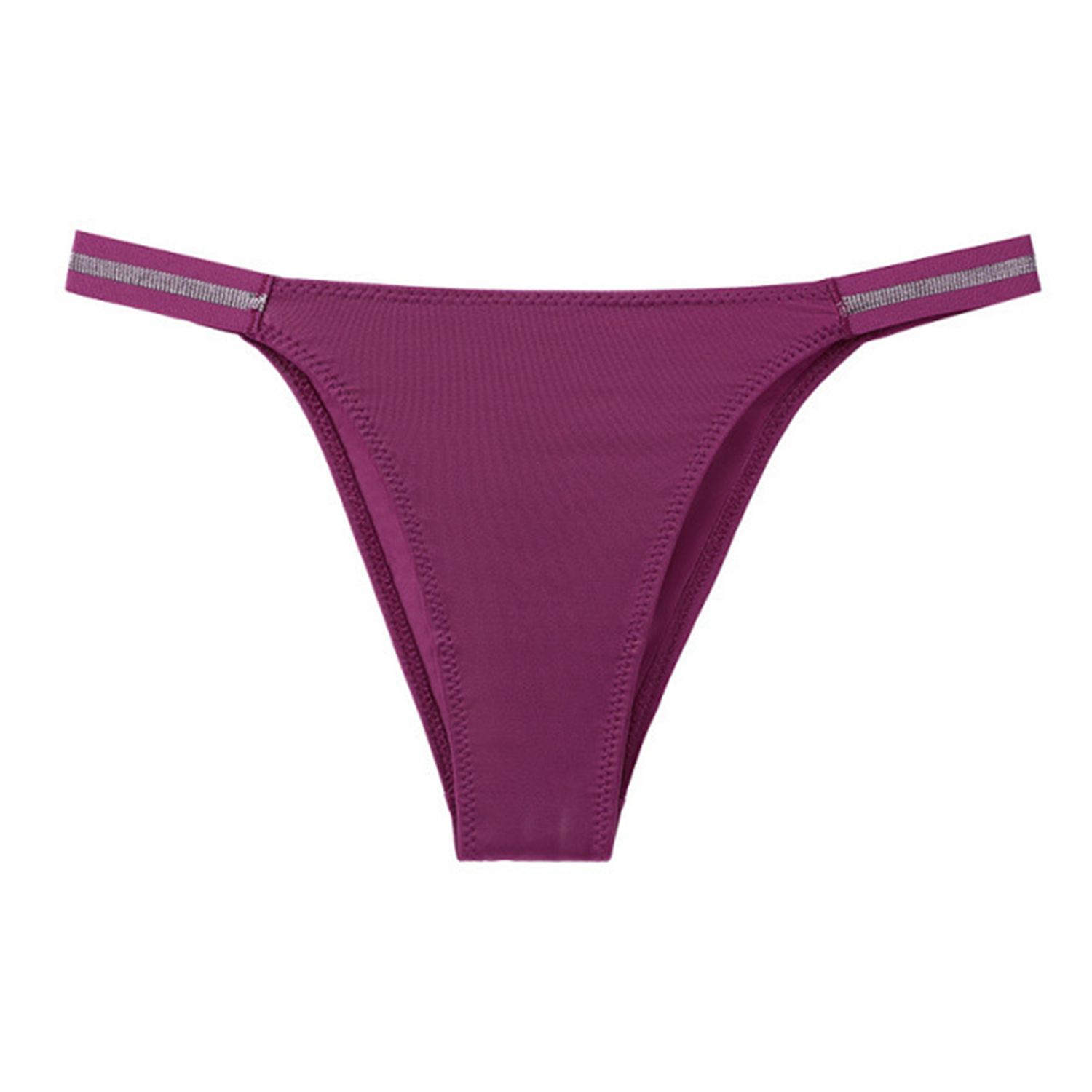 Underpants Breathable Openwork Stretchy T-bk Women Briefs