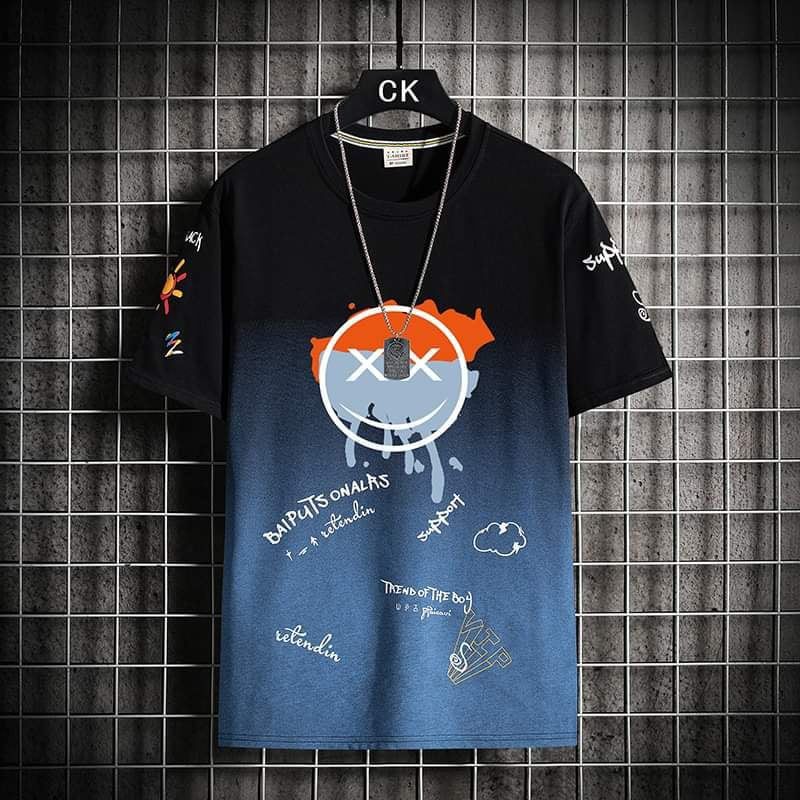 Stylish Cotton Half Sleeve T-Shirt For Men