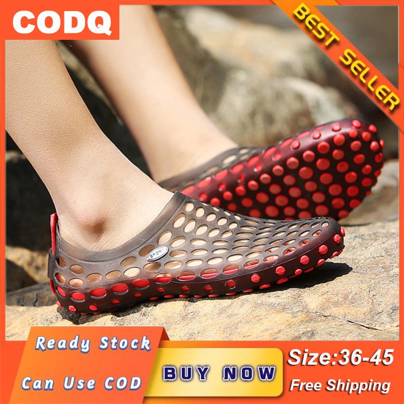 【 Q】 Summer New Tide Brand Man Shoes Korean Slippers for men Flat Slip Non-slip Sandals for men