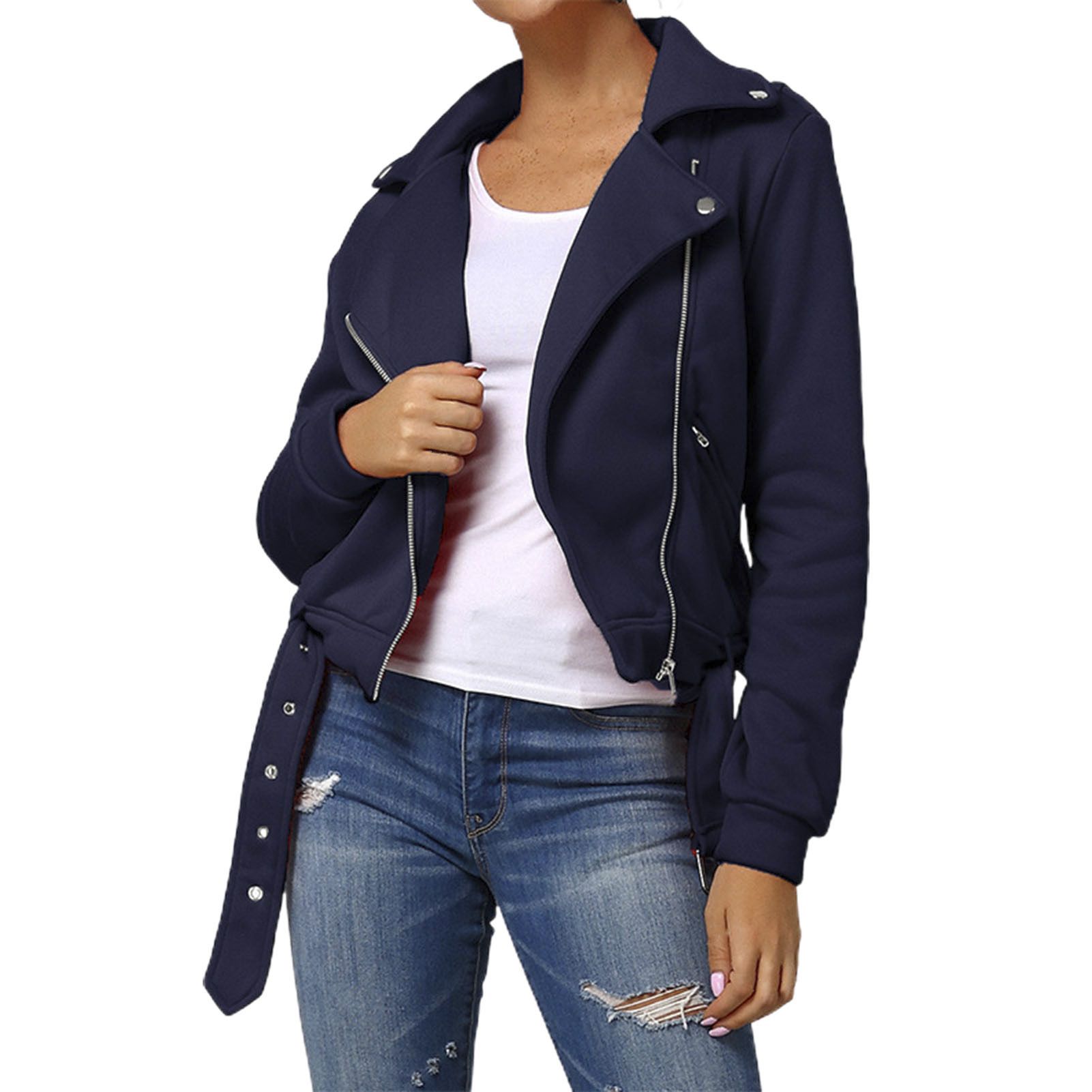 Cardigan Solid Color Autumn Winter Women Clothing Coat