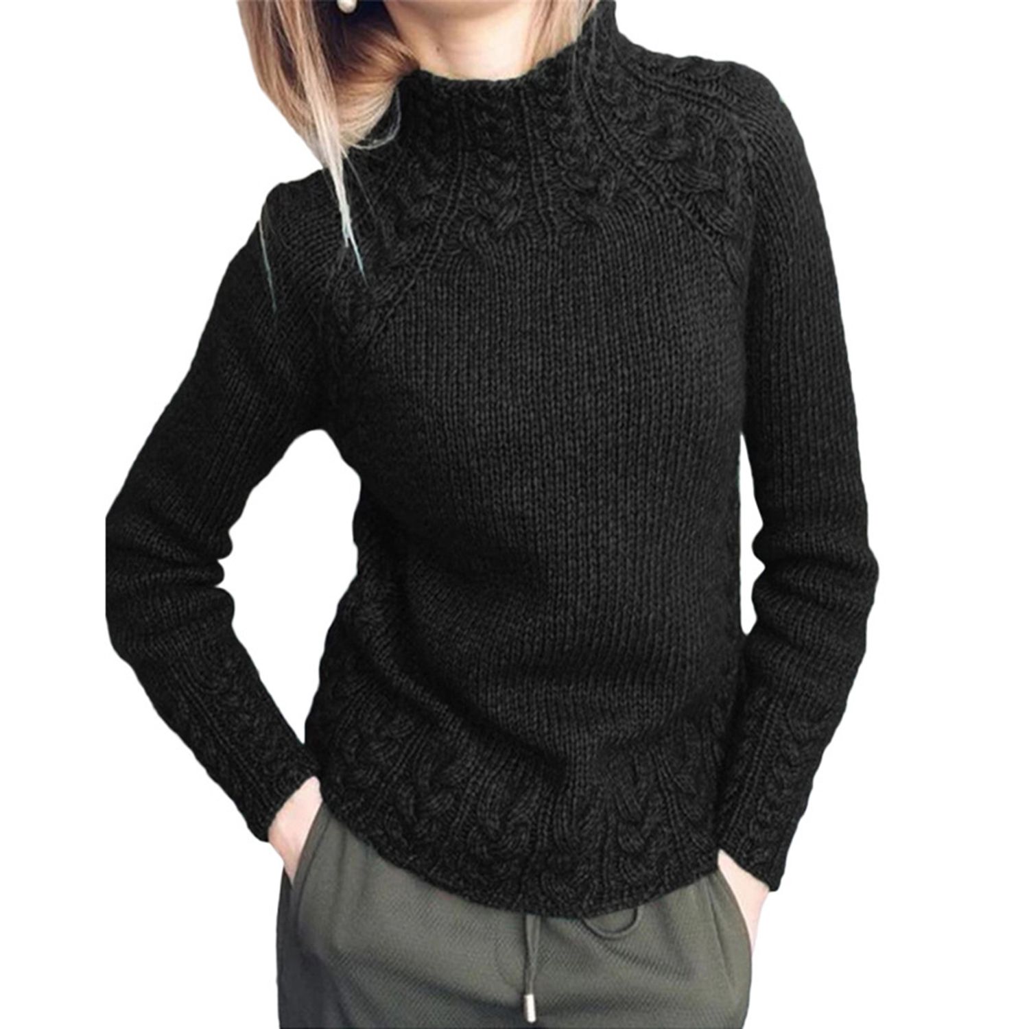 Women Sweater Wide Application Creative Fine Texture Female Sweater