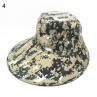 Uni Camo Anti-UV Breathable Wide Brim Outdoor Fishing Hat with Fe Neck Flap