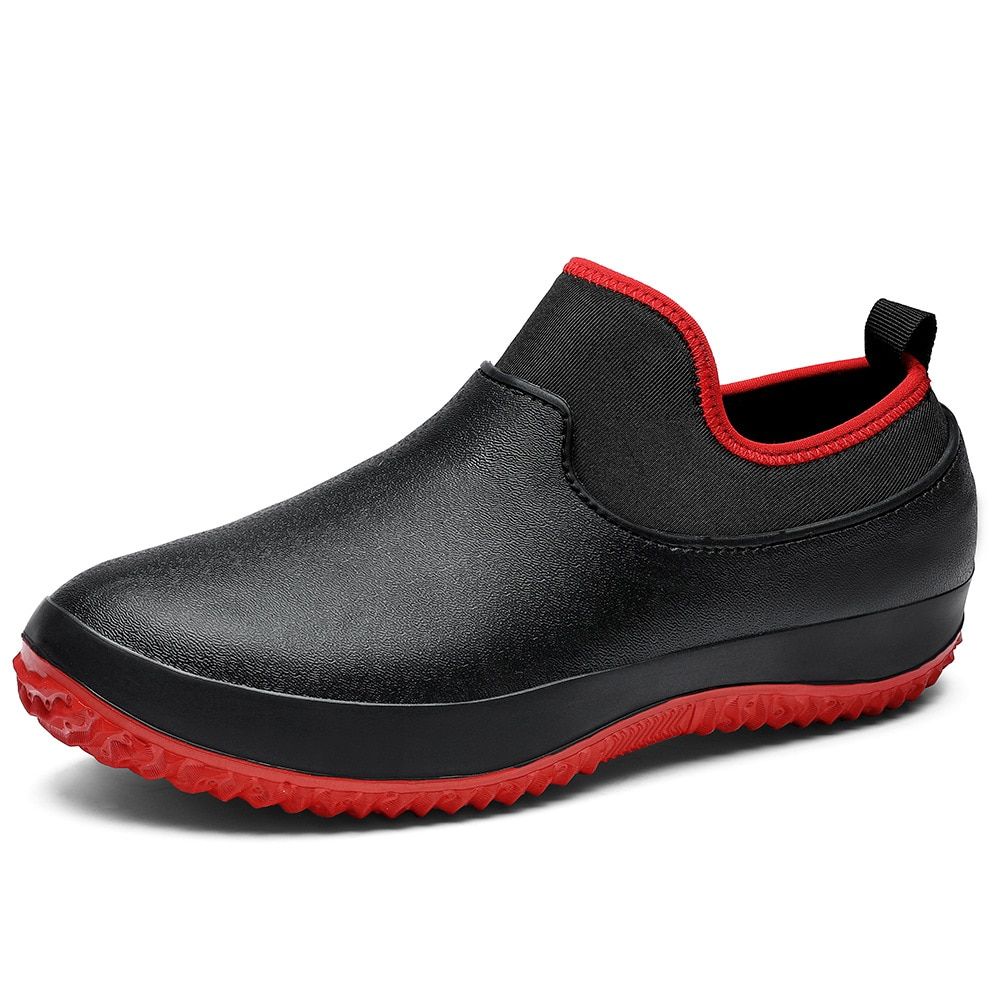 Men Slip On Resistant Oil-proof Kitchen Shoes Chef Multifunctional Restaurant Garden Waterproof Safety Work Medical Shoes