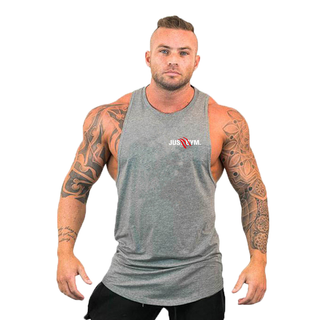 Fitness TaTop Clothing Bodybuilding Stringers Men GORILLA WEAR TaTops Brand Cotton Fitness Singlets Sleeveless