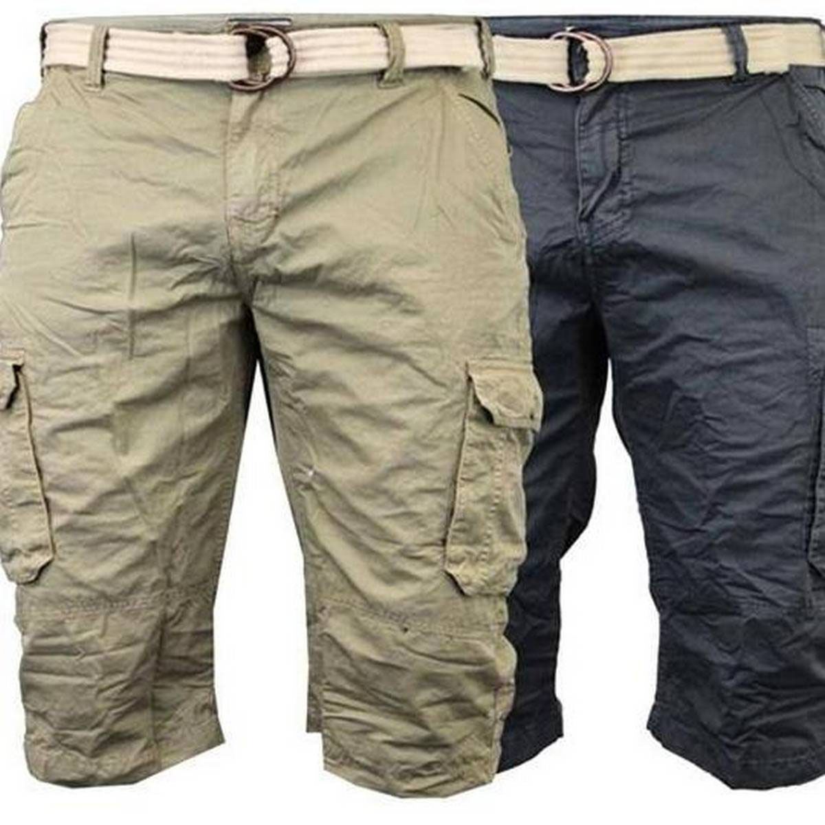 Pack of 2 Twill Shorts for Men