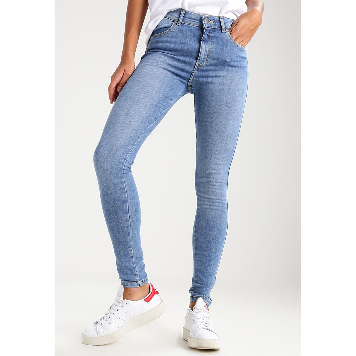 Women’s Sky Blue Denim Casual Jeans Pant