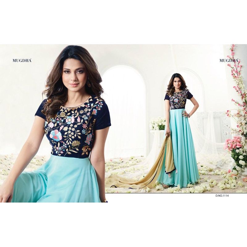 Georgette Floor Length Anarkali Suit