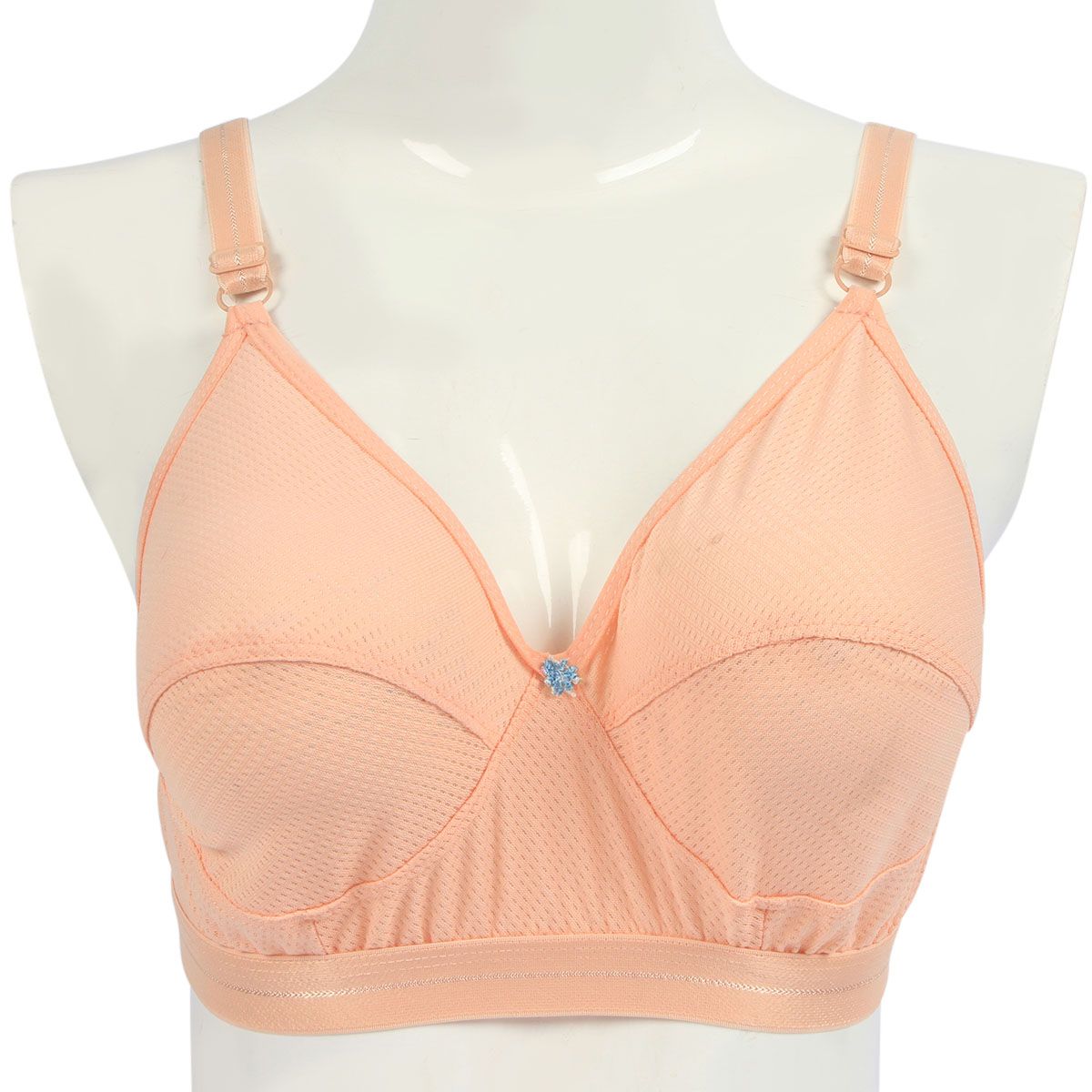 Indian Soft Comfortable cotton Bra for Women  (Brown)