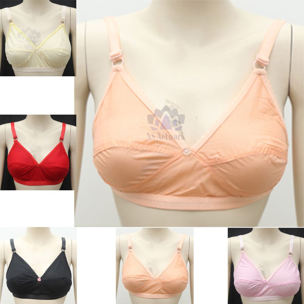 100% Cotton Summer Comportable Bra For Ladies
