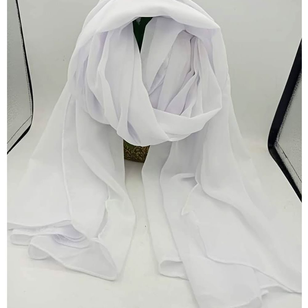 Cherry Georgette Orna Hijab Scarf for Woman (1) piece