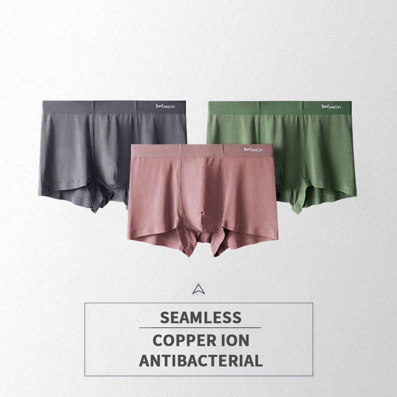 CMENIN MiiOW 3Pcs Brand Modal Man Underwear Boxer Men Comfort Innerwear Sexy Men's Panties Boxers Shorts Underpants Top Seamless M1130