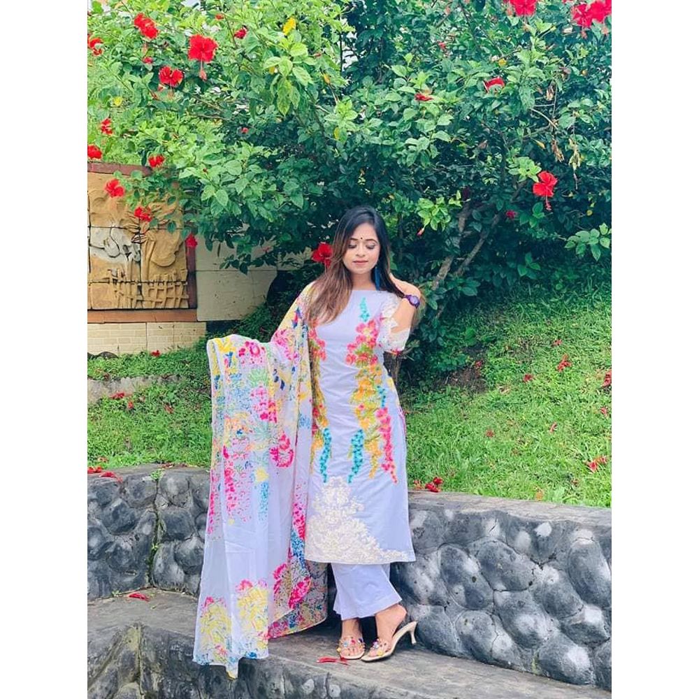 Latest Designed, High Quality Cotton Fabric, Exclusive, Fashionable, Stylish and Comfortable, Salwar Kameez for Women by Women World