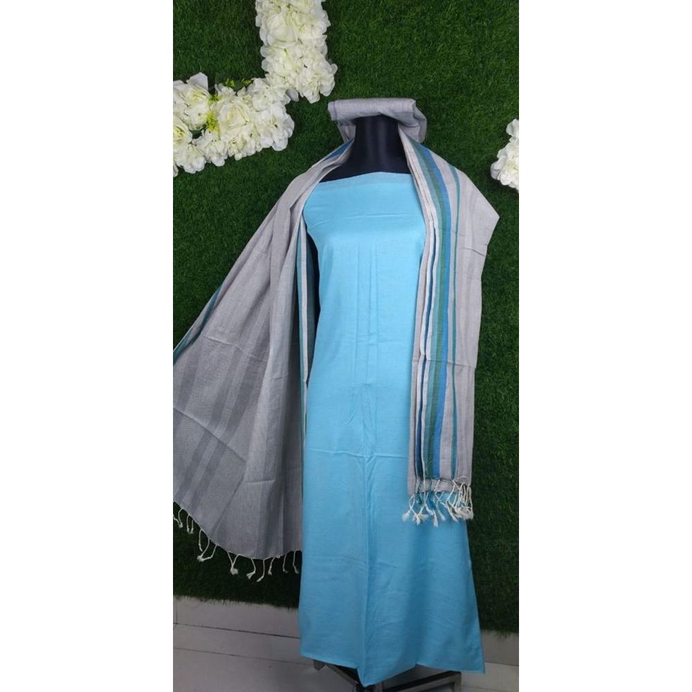 তাঁতের থ্রি পিচ-Tater Cotton Three Piece [3 Piece] For Women