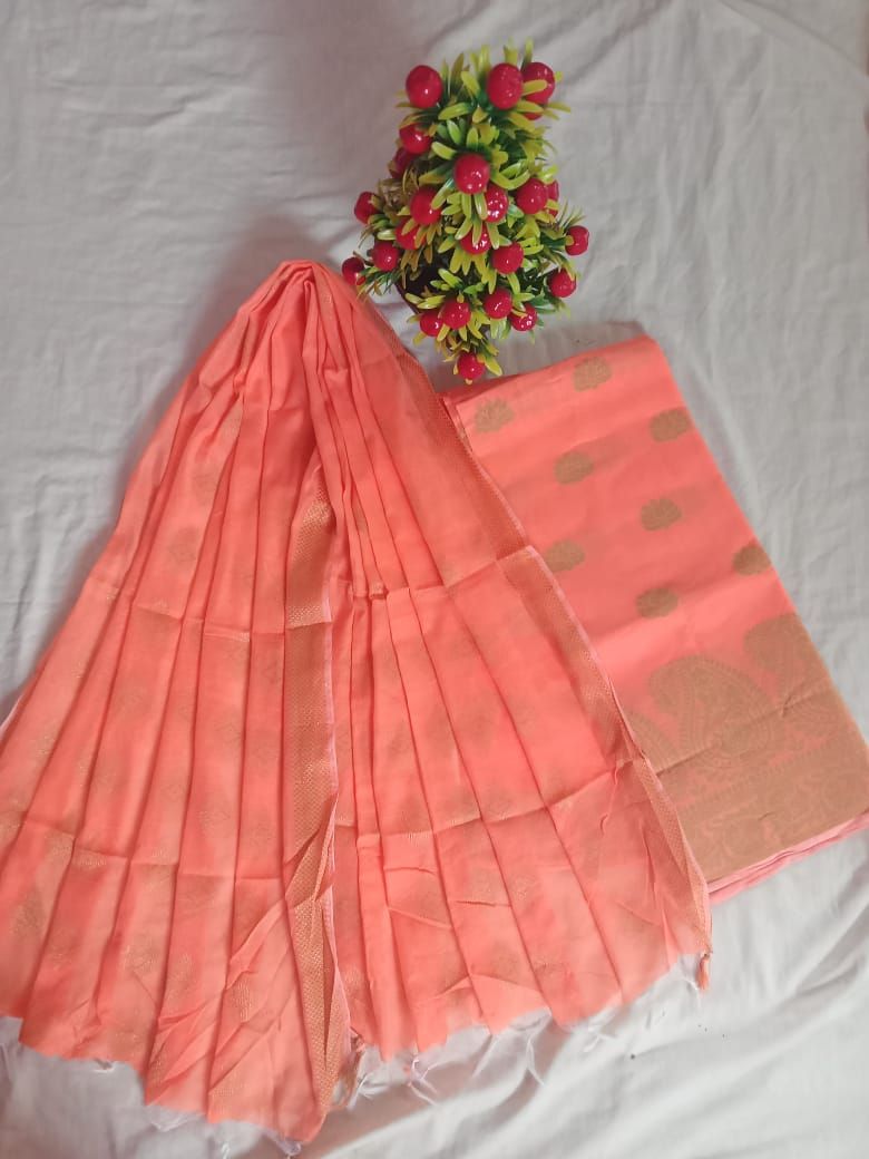 Jamdani Katan 2 Pieces Kameez for Women