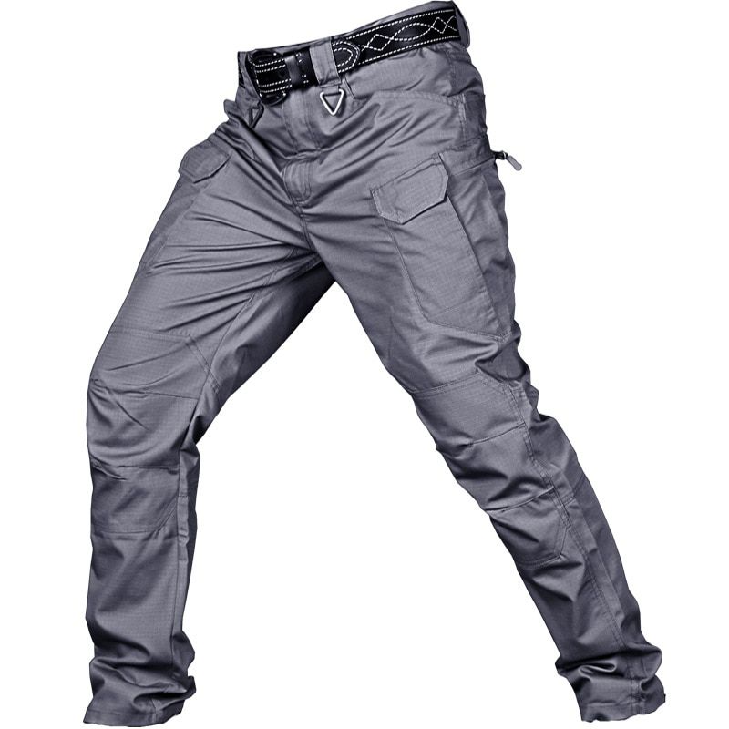 New Mens Tactical Pants Multiplecket Elasticity Military Urban Commuter Tacitcal Trousers Men Slim Fat Cargo Pant S-6XL