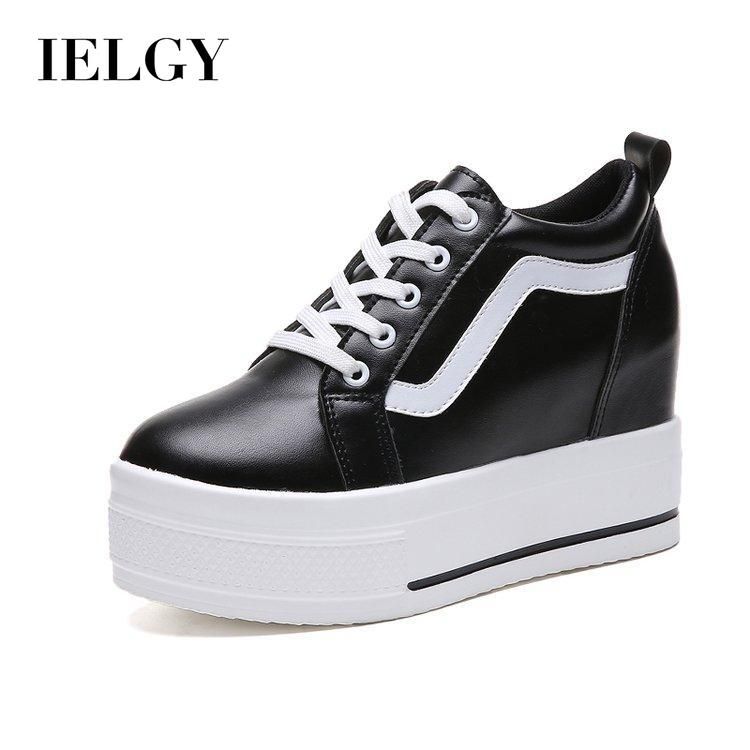 IELGY Korean women's high-end breathable sponge cake sneakers