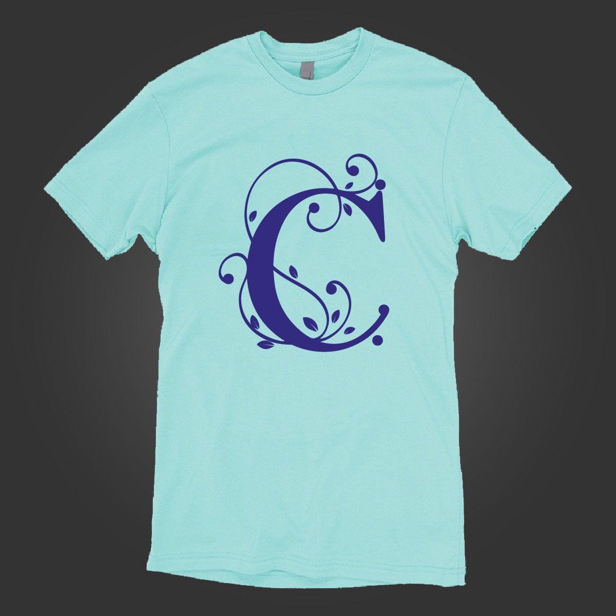 Pestal Synthetic Alphabet T-Shirt A To Z T-Shirt For Men/Women - T Shirt For Man