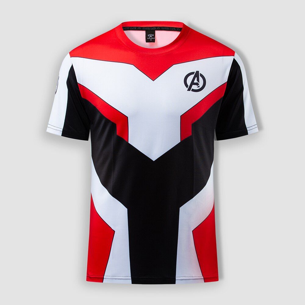 Quantum Realm Suit Cosplay Premium 3D Printed Costume Compression T shirt Finess Gym Quick-Drying  Tops