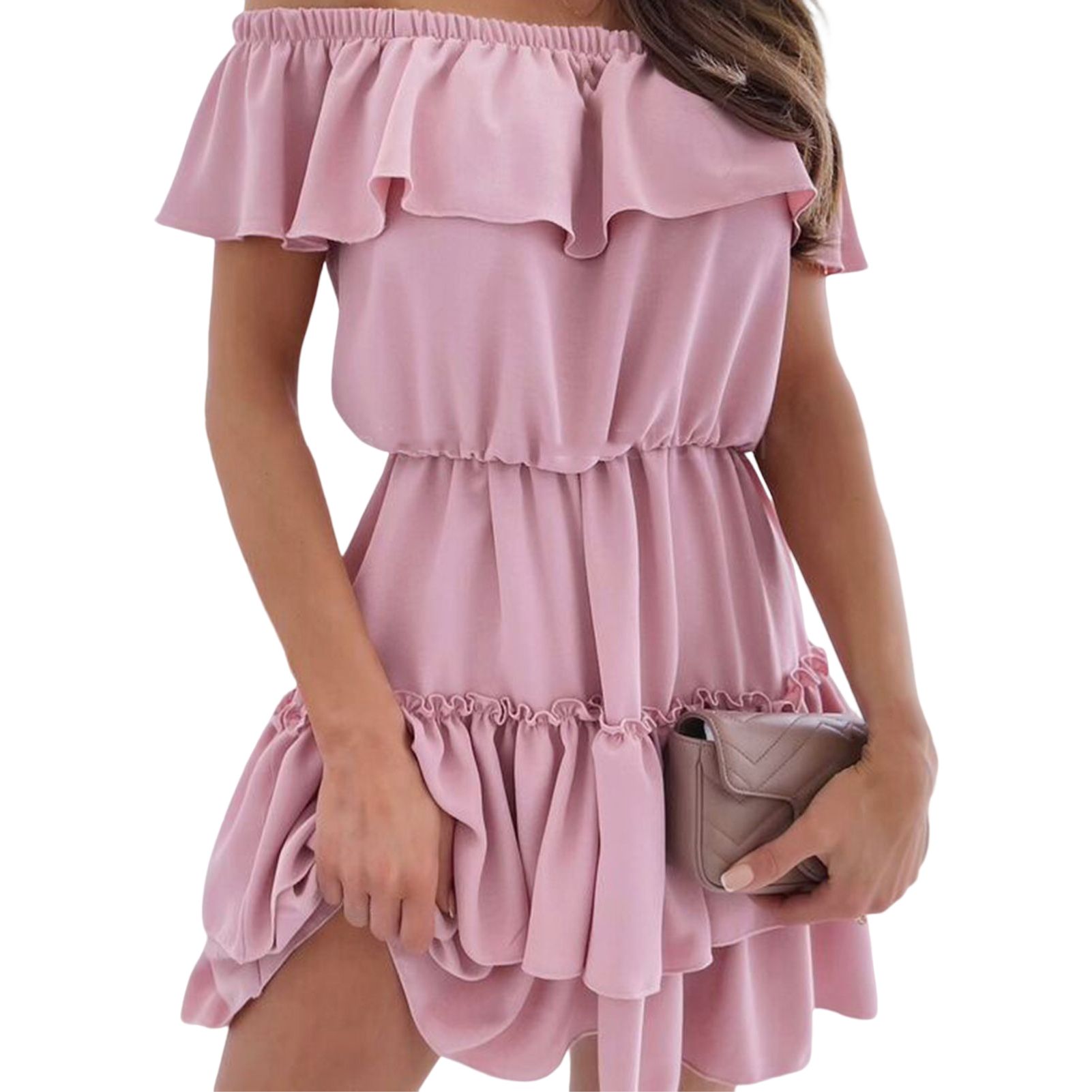 Dress Loose Hem Quick Dry Short Spring Dress