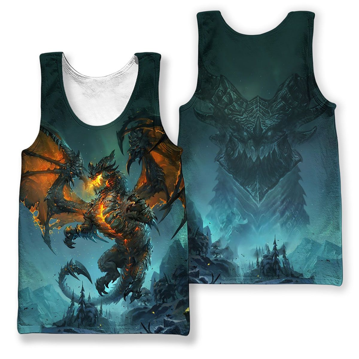 3d Printing Vest TaTops Men Sleeveless Bodybuilding Men's Gym Vest  O-neck Slim Funny Vest S-7XL