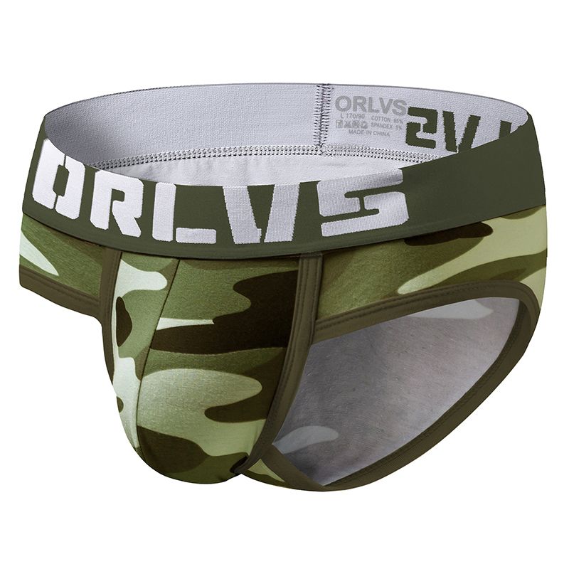 CMENIN ORLVS (1 Pieces) Comfort Bamboo Underwear Men Jockstrap Briefs Brand Men Underpants Male Panties Dot Mens Innerwear OR141