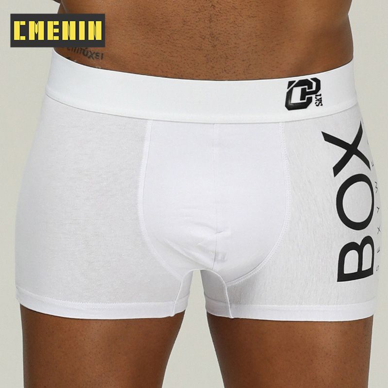 CMENIN 1pcs ORLVS (1 Pieces) "BOX"  Men Underwear Boxers Fashion High Quality Boxershorts Cotton Soft Innerwear Boxer Trunks OR212