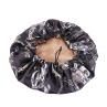 Fashion Women Floral 2-Layer Satin Sleep Hat Bonnet Hair Care Cap Head Wrap