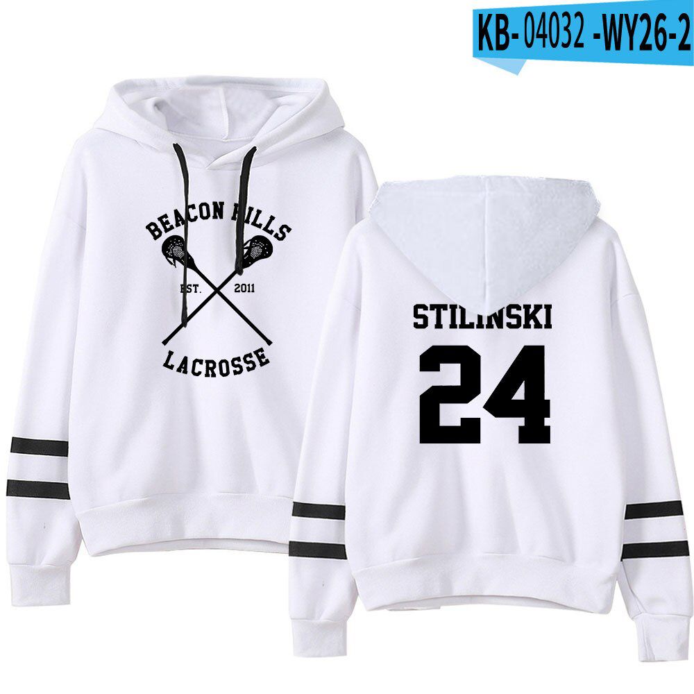 Teen Wolf Stilinski 24 print Autumn and Winter Holiday Preppy Casual StreetwearStyle Men/Women Novelty Clothes
