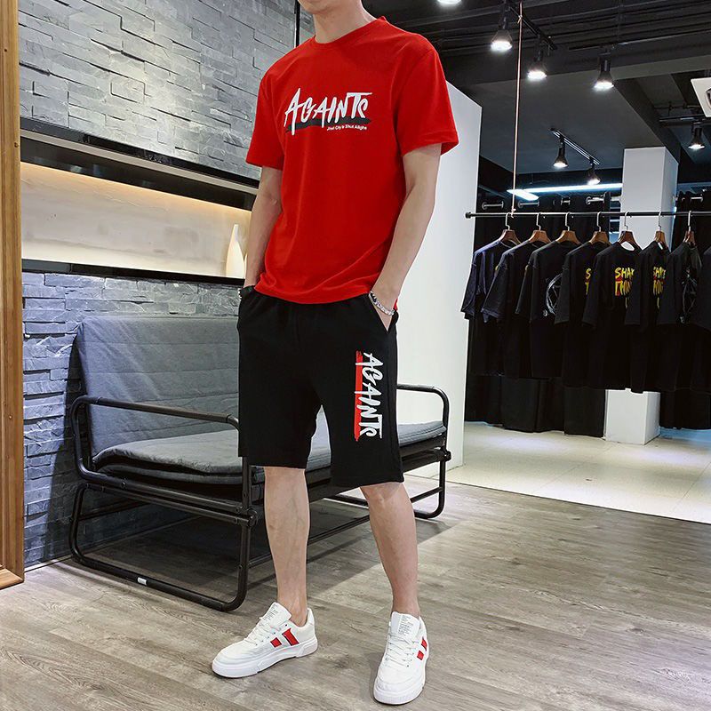 Men's Fashion - High Quality Stylish Cotton Short Sleeve T-Shirt and pant for Men
