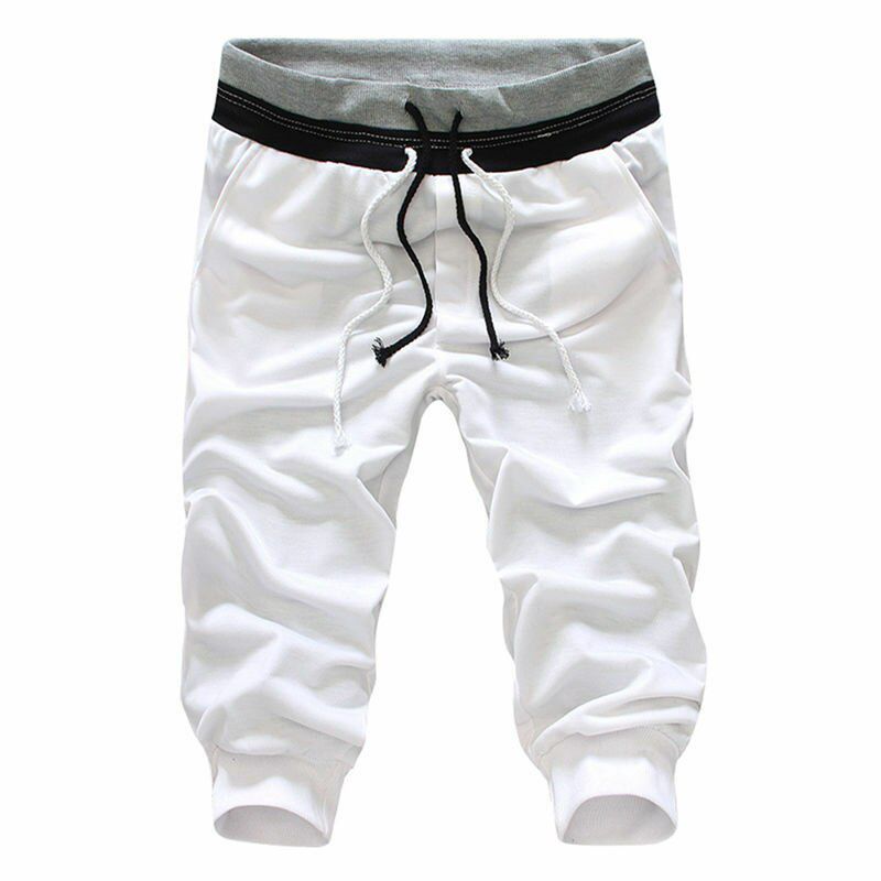 UK Mens Shorts Sport Casual 3/4 Half Pants Trousers Cargo Summer Jogging Bottom