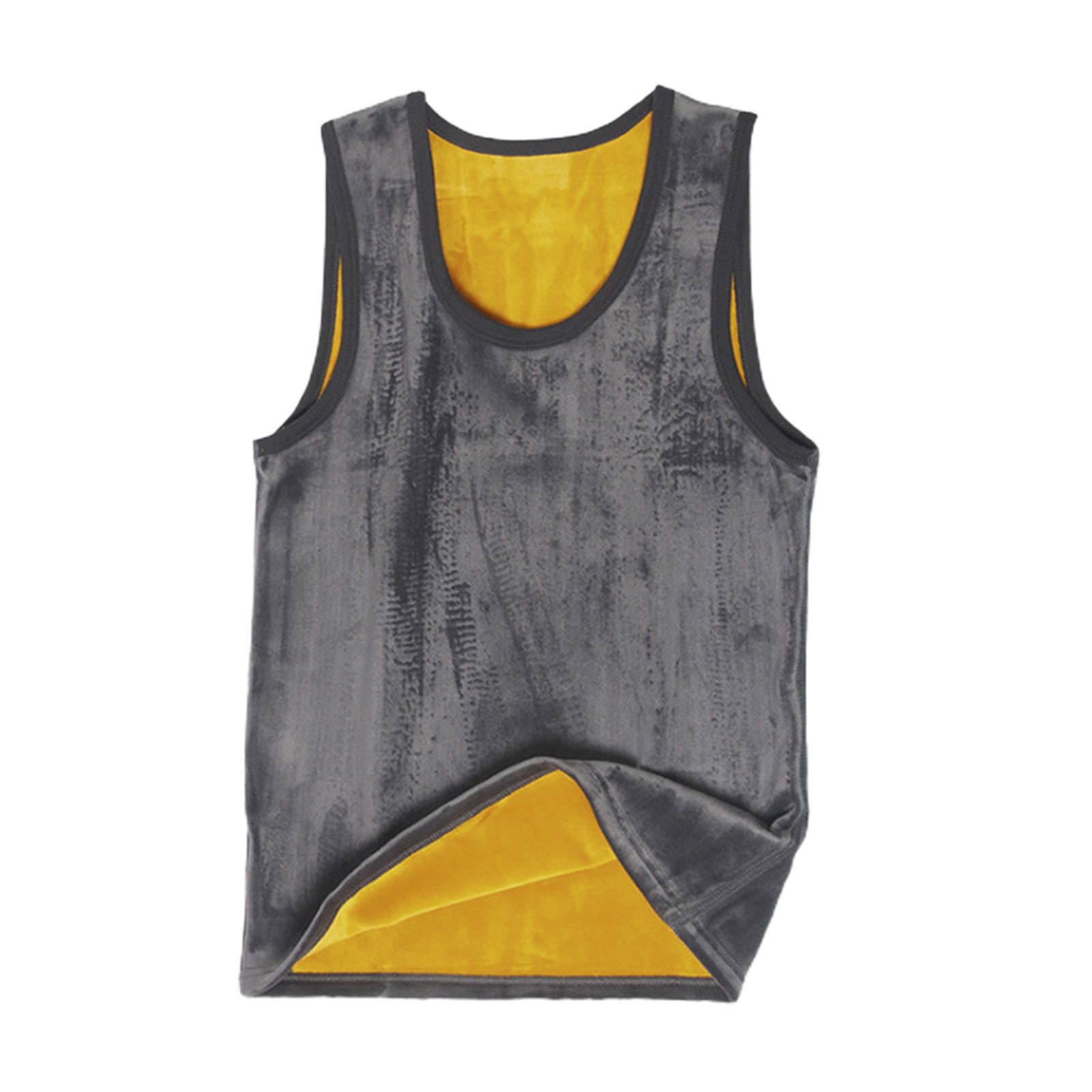 Male Undershirt Thick Warm Male Undershirt