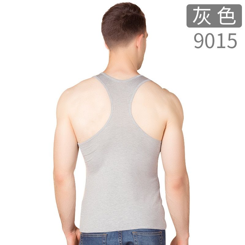 Arrival Fashioon Super Large Men Summer Modal  Elastic Vest Casual Cotton Knitted TaTop Men Plus Size L-5XL 6XL 7XL