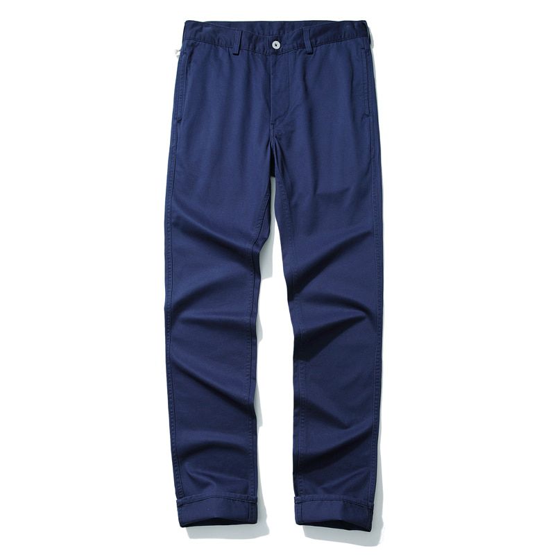 SauceZhan Navy Officer Pants Cargo Pants Khaki Casual Pants Pure Cotton Trousers Men Casual Pants Spring and Autumn Pants Men