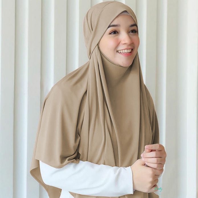 Hijab Instant Bergo Veil French Khimar Aminah Rope Veil Niqab Syair Standard From Intimate Shop (Custom Color Req Available) -  Hijab Collection