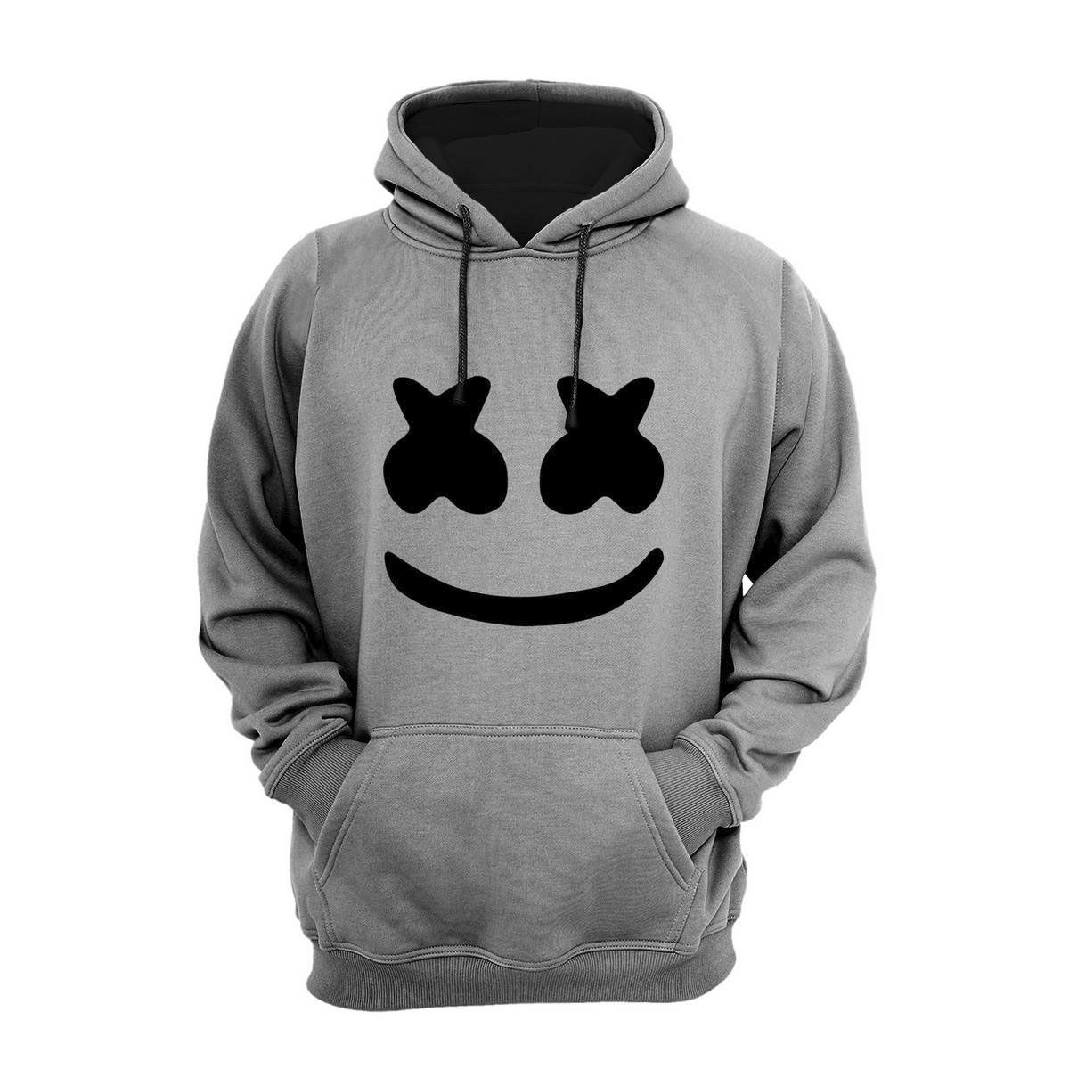 Black Full Sleeves Cotton Hooddies For Man - Hoodie For Men