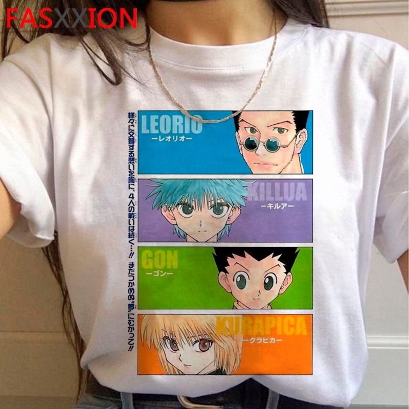 hunter x hunter ua zoldyck kurapika hxh summer top t-shirt men jnese graphic tees vintage tshirt t shirt kawaii
