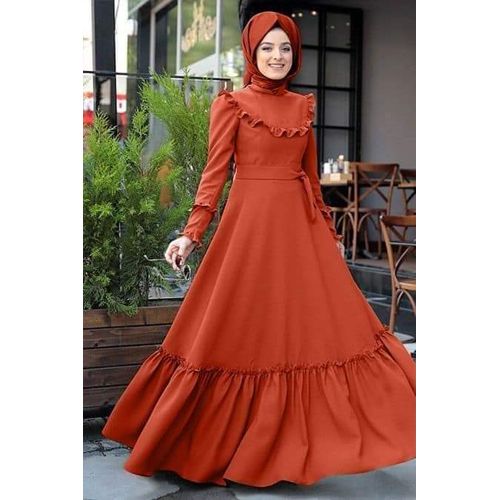 Rafel Gawon Borka Dubai Cherry Silk For Women