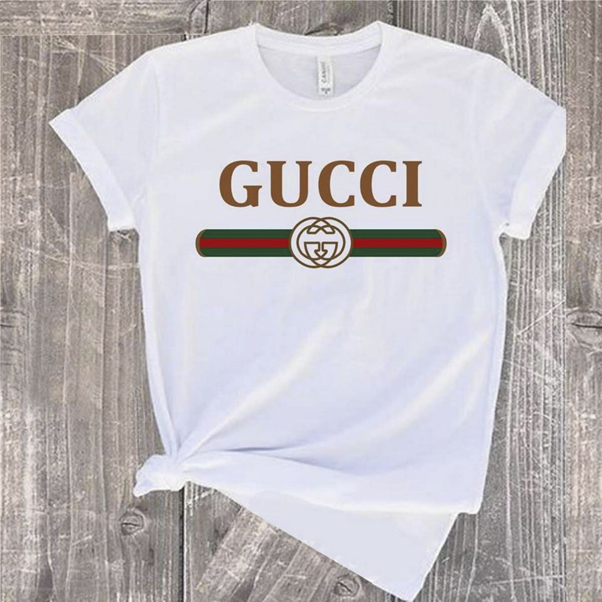 White Short Sleeves T-Shirt For Men(GUCCI_GUCCI)