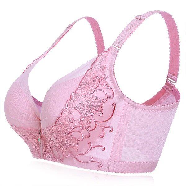 Underwear Women Bras Embroidered Thin Women Adjustable Bra Comfortable Breathable Full Cup Underwear Lace Women Bra