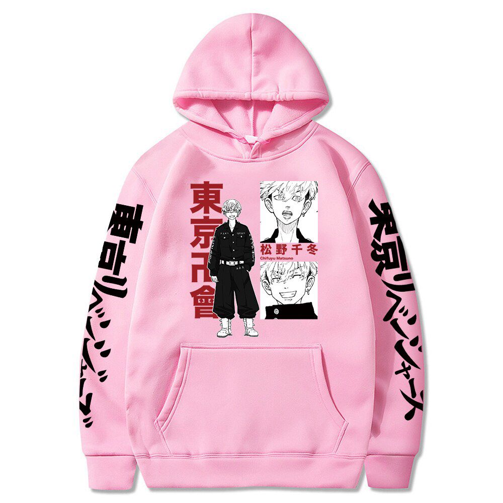 Tokyo Revengers Hoodies Anime Manjiro Sano Graphic Hoodies for Men Tokyo Revengers Sportswear cool Cosplay Clothes
