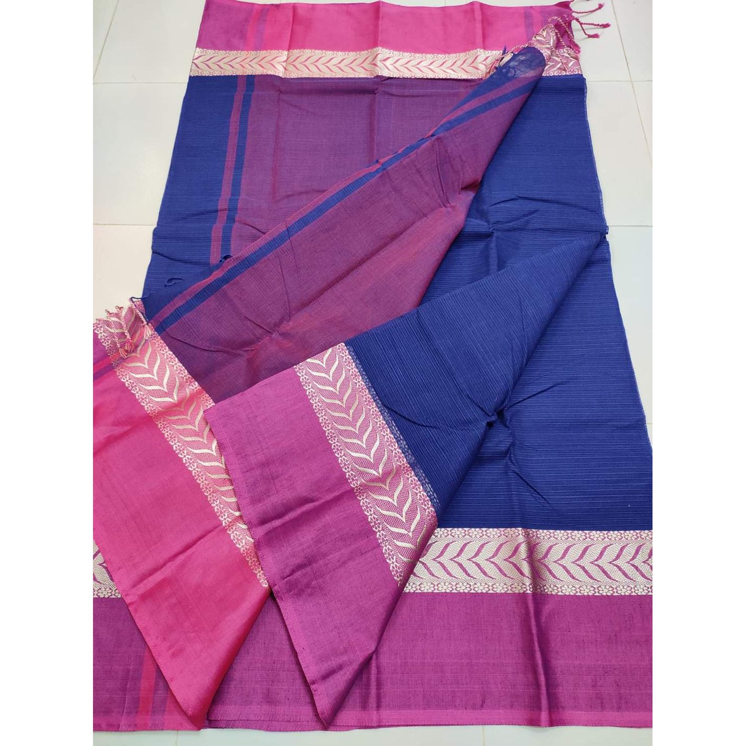 Exclusive Cotton Dhaansiri Saree For Women - Sharee For Women - Sari